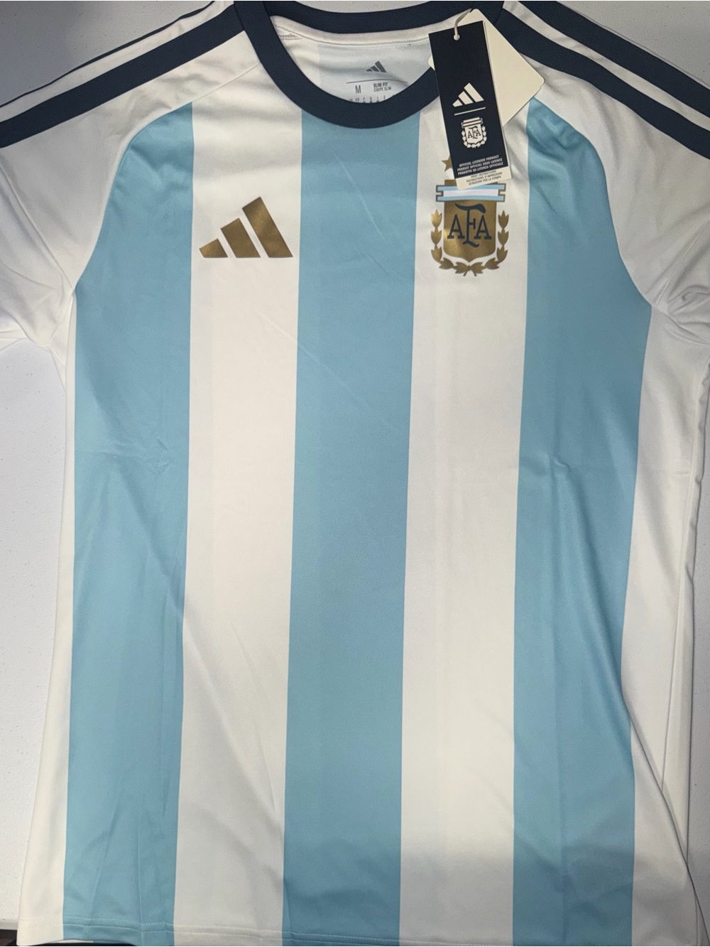 Adidas: Argentina/Messi/World Cup/Soccer Jersey (Medium)